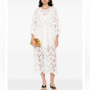 NWOT zimmermann coco lace  White Lace Dress